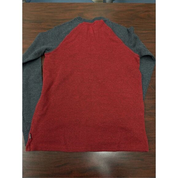 American Eagle Men’s Standard Fit Waffle Weave Long Sleeve Tee Size Small - Picture 4 of 8